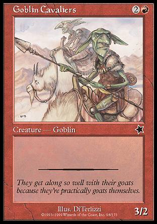 Goblin Cavaliers (Starter 1999) Near Mint