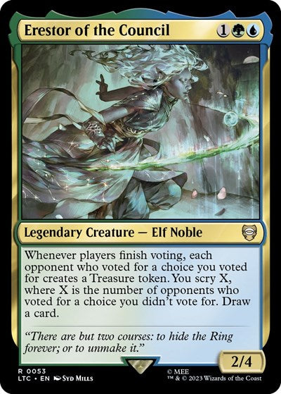 Erestor of the Council (Commander: The Lord of the Rings: Tales of Middle-earth) Light Play