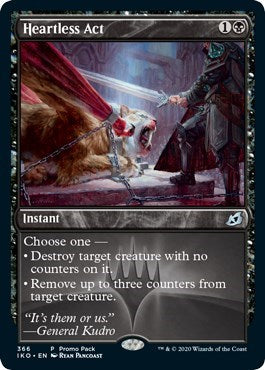 Heartless Act (Promo Pack: Ikoria) Light Play Foil