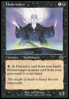 Undertaker (Mercadian Masques) Near Mint Foil