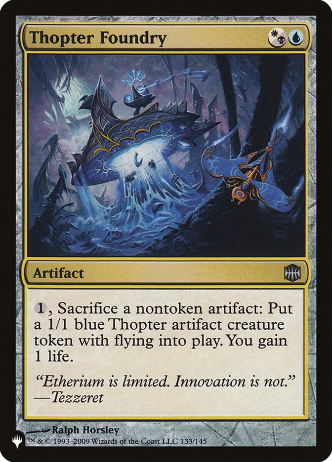 Thopter Foundry (The List) Light Play