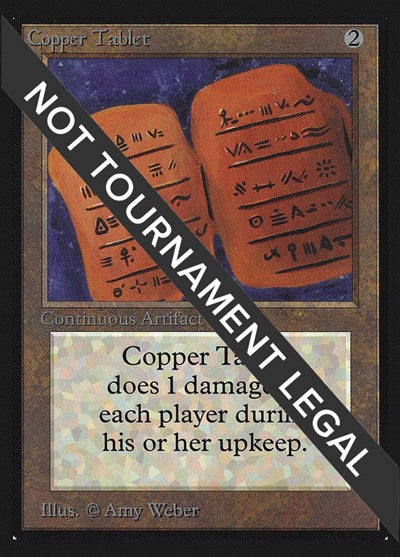 Copper Tablet (Collector's Edition) Near Mint