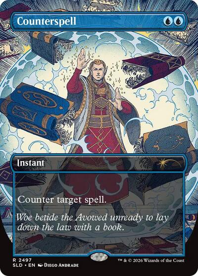 Counterspell (2497) (Secret Lair) Near Mint Foil