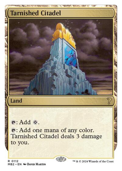 Tarnished Citadel  White Border|8|0|0.00
