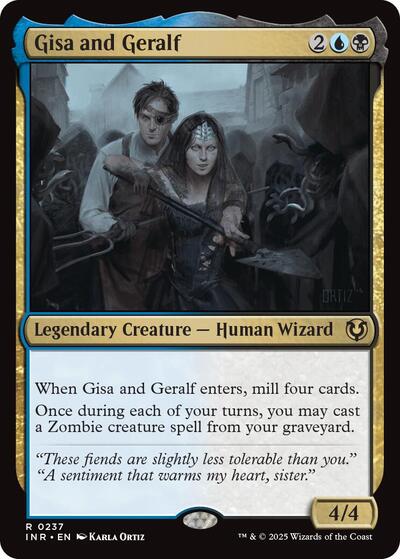 Gisa and Geralf (Innistrad Remastered) Near Mint