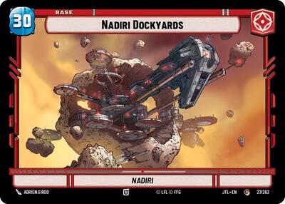 Nadiri Dockyards // TIE Fighter (Jump to Lightspeed) Near Mint
