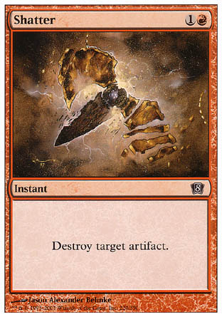 Shatter (8th Edition) Medium Play Foil