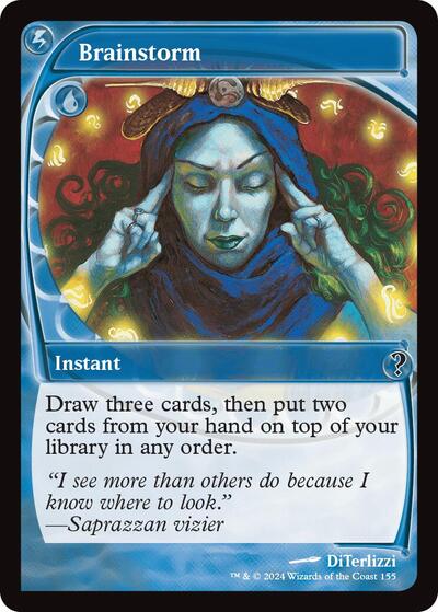 Brainstorm (Future Sight) (Mystery Booster 2) Near Mint