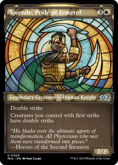 Kwende, Pride of Femeref (March of the Machine: Multiverse Legends) Medium Play Foil