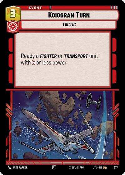 Koiogran Turn (Foil) (Jump to Lightspeed) Near Mint Foil