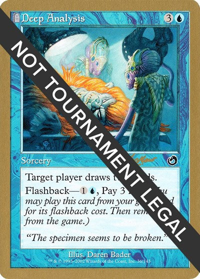 Deep Analysis - 2002 Sim Han How (TOR) (World Championship Decks) Medium Play