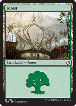 Forest (264) (Kaladesh) Light Play