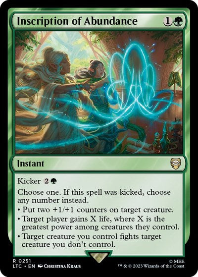 Inscription of Abundance|12|0|0.00