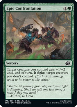 Epic Confrontation (The Brothers' War) Light Play