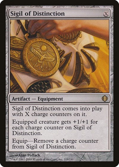 Sigil of Distinction (Shards of Alara) Medium Play Foil