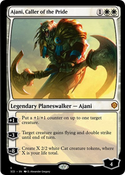 Ajani, Caller of the Pride (Commander 2022 Starter Decks) Near Mint