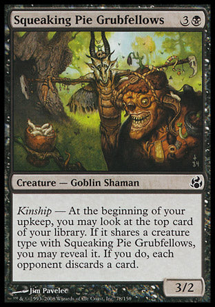 Squeaking Pie Grubfellows (Morningtide) Damaged / Poor