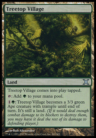 Treetop Village (10th Edition) Medium Play Foil