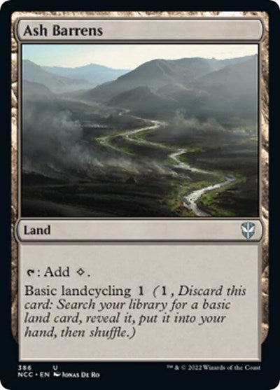 Ash Barrens (Commander: Streets of New Capenna) Light Play