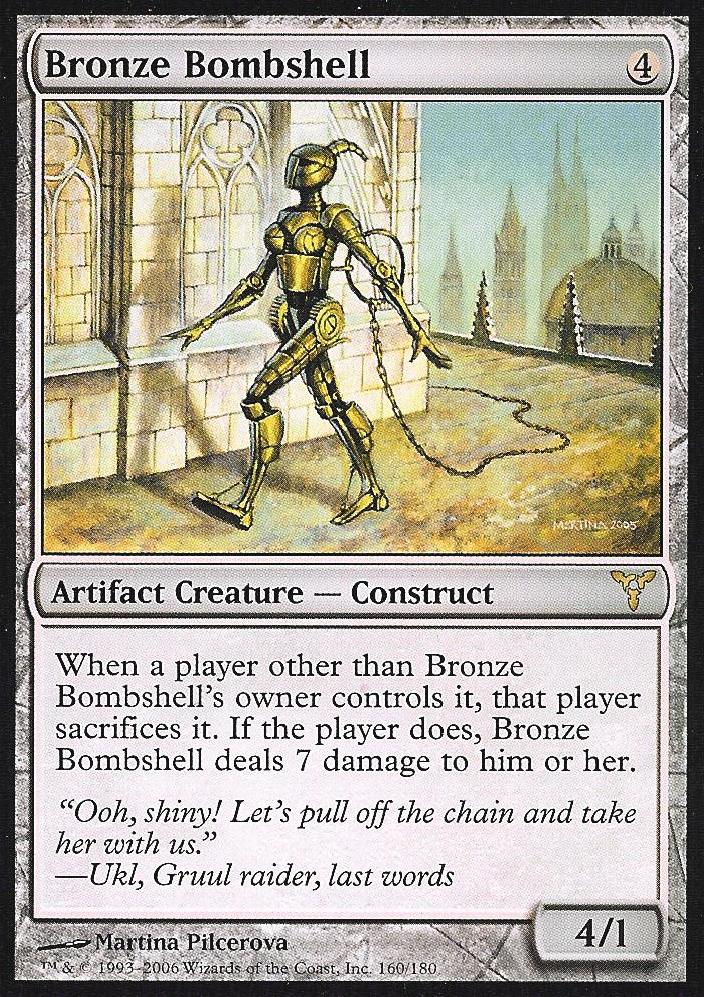 Bronze Bombshell (Dissension) Light Play