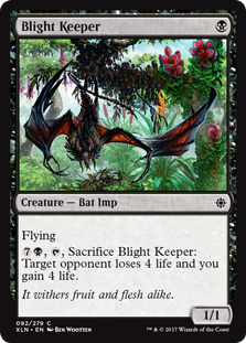 Blight Keeper (Ixalan) Light Play