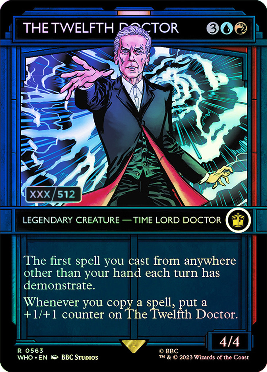 The Twelfth Doctor (Serial Numbered) (Universes Beyond: Doctor Who) Near Mint Foil