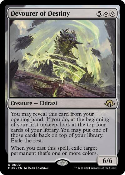 Devourer of Destiny (Modern Horizons 3) Light Play