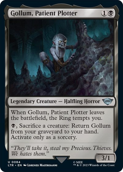 Gollum, Patient Plotter (Universes Beyond: The Lord of the Rings: Tales of Middle-earth) Heavy Play