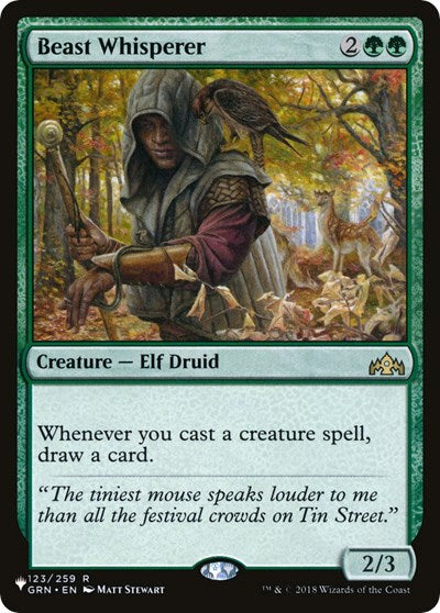 Beast Whisperer (Secret Lair Commander: From Cute to Brute) Near Mint