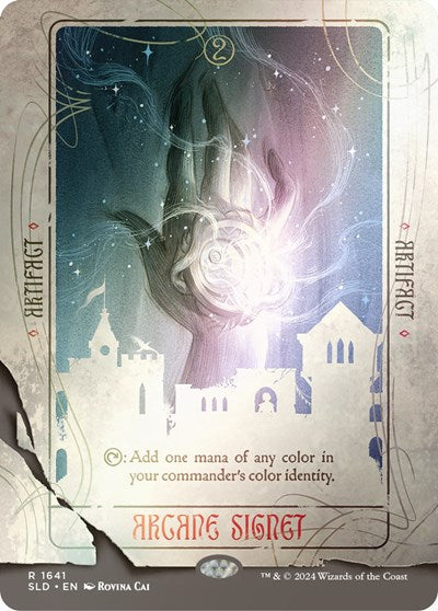 Arcane Signet (1641) (Rainbow Foil) (Secret Lair) Near Mint Foil