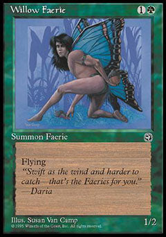 Willow Faerie (2) (Homelands) Medium Play