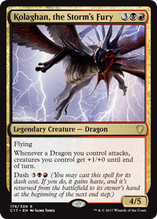 Kolaghan, the Storm's Fury (Commander 2017) Near Mint