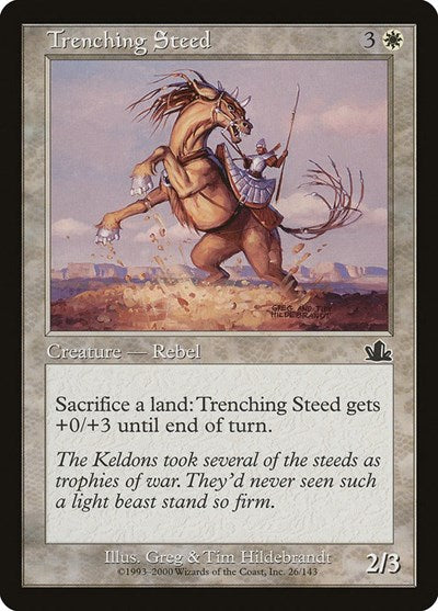 Trenching Steed (Prophecy) Medium Play