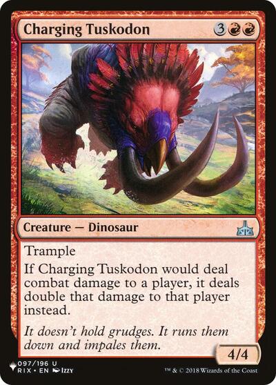Charging Tuskodon (The List) Light Play