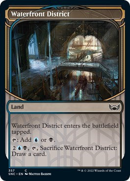 Waterfront District (Showcase) (Streets of New Capenna) Medium Play Foil
