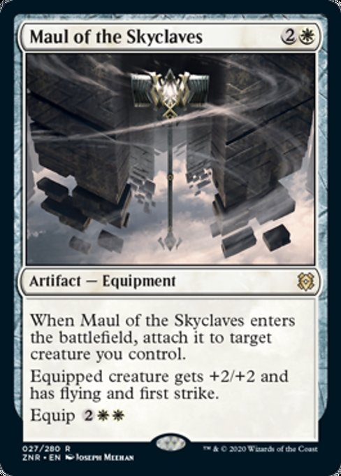 Maul of the Skyclaves (Zendikar Rising) Medium Play Foil