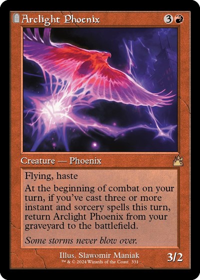 Arclight Phoenix (Retro Frame) (Ravnica Remastered) Near Mint