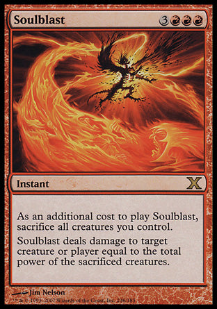Soulblast (10th Edition) Near Mint Foil