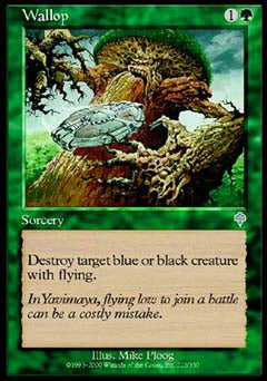 Wallop (Invasion) Light Play Foil