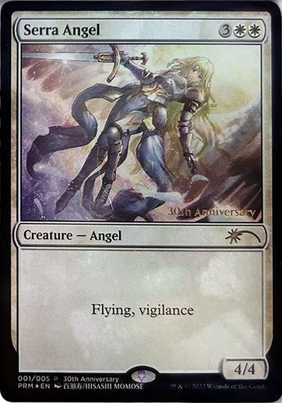 Serra Angel (001) (Promos: 30th Anniversary Promos) Near Mint Foil