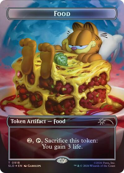Food Token (0918) (Secret Lair) Near Mint Foil