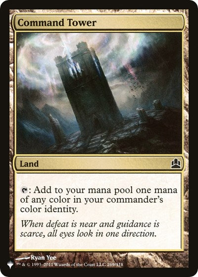 Command Tower (Secret Lair Commander: From Cute to Brute) Near Mint