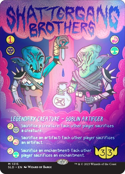 Shattergang Brothers (Rainbow Foil) (Secret Lair) Near Mint Foil