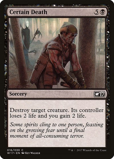 Certain Death (Welcome Deck 2017) Near Mint