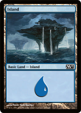 Island (237) (Magic 2013 Core Set) Heavy Play