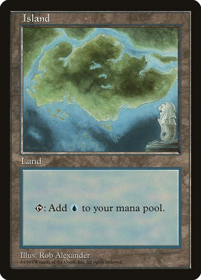 Island - Clear Pack (Alexander) (Promos: APAC Lands) Heavy Play