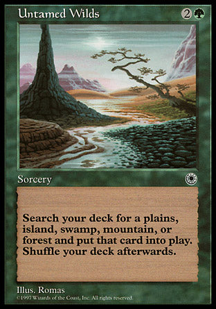 Untamed Wilds (Portal) Near Mint