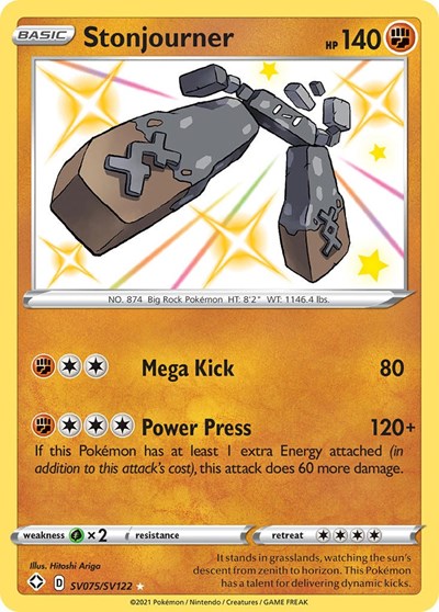 Stonjourner (Shining Fates: Shiny Vault) Near Mint Holofoil