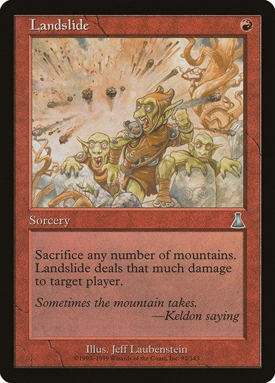 Landslide (Urza's Destiny) Near Mint