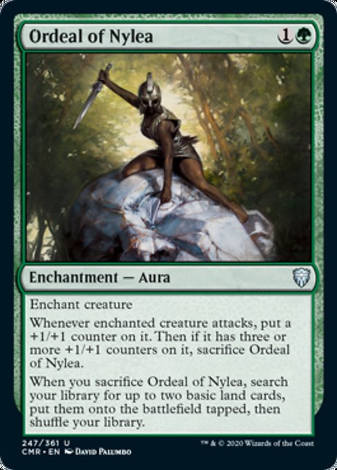 Ordeal of Nylea (Commander Legends) Light Play Foil